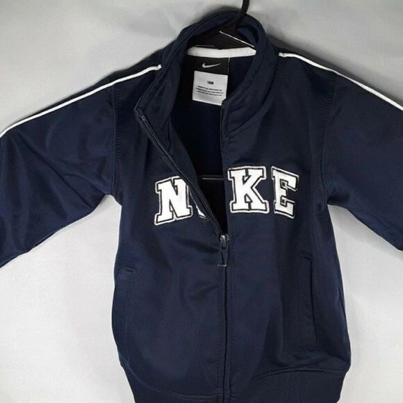 Nike Kid's‎ 18 Month's Blue Long Sleeve Jacket - Picture 5 of 6